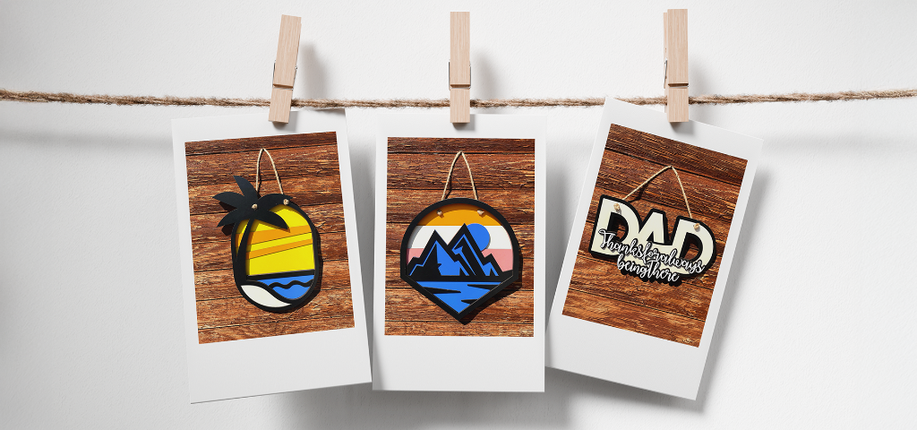 Artisanal Hanging Wooden Art & Ornaments