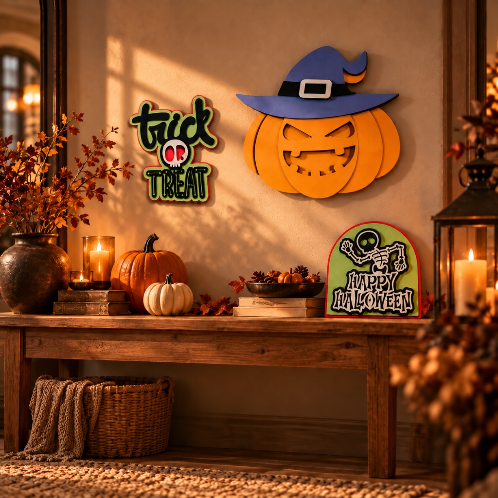 HALLOWEEN COLLECTION Multilayer Woodcraft