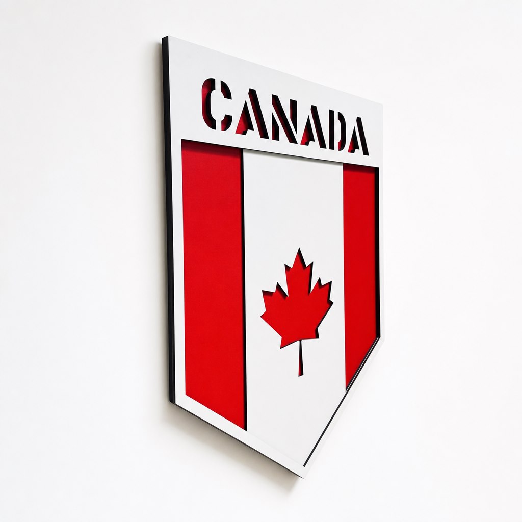 CANADA FLAG SHIELD View 3