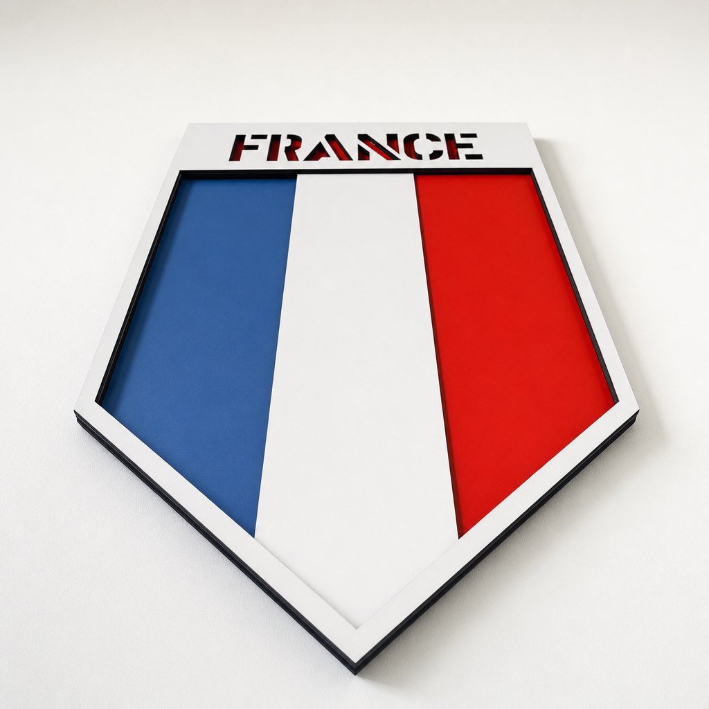 FRANCE FLAG SHIELD View 2