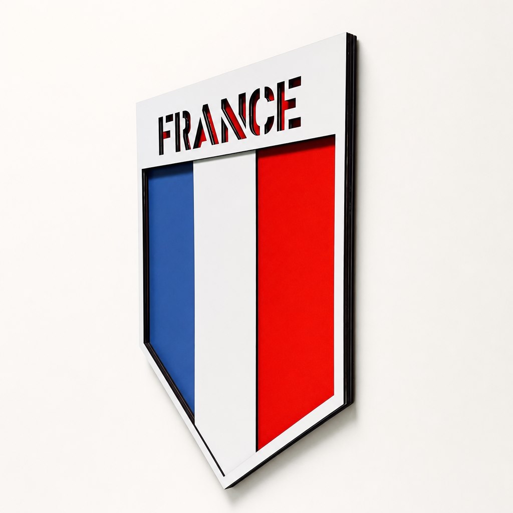 FRANCE FLAG SHIELD View 4