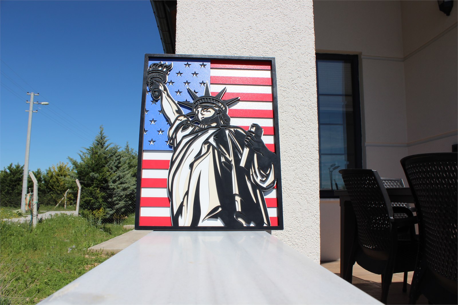LIBERTY STATUE FLAG View 10