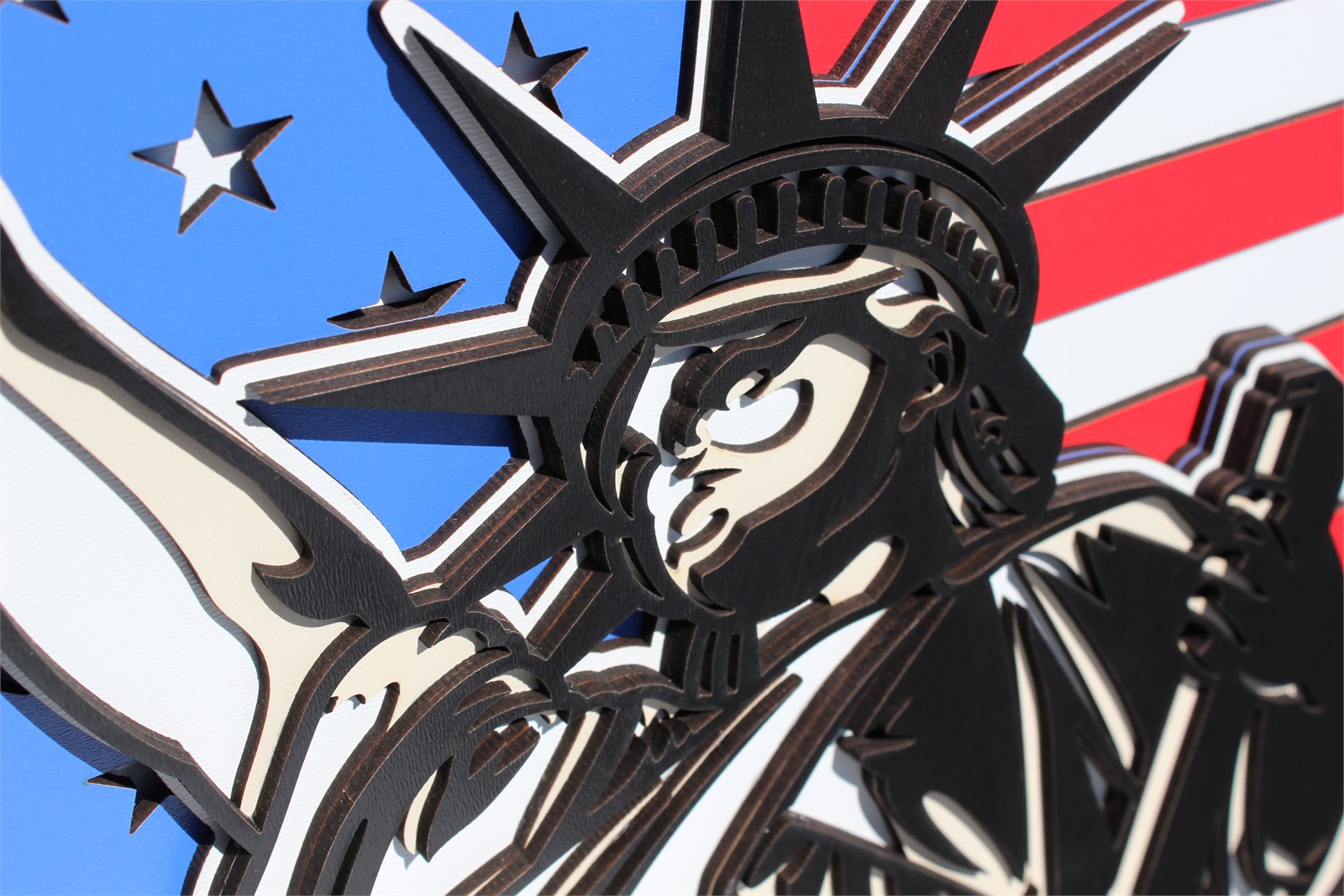 LIBERTY STATUE FLAG View 12