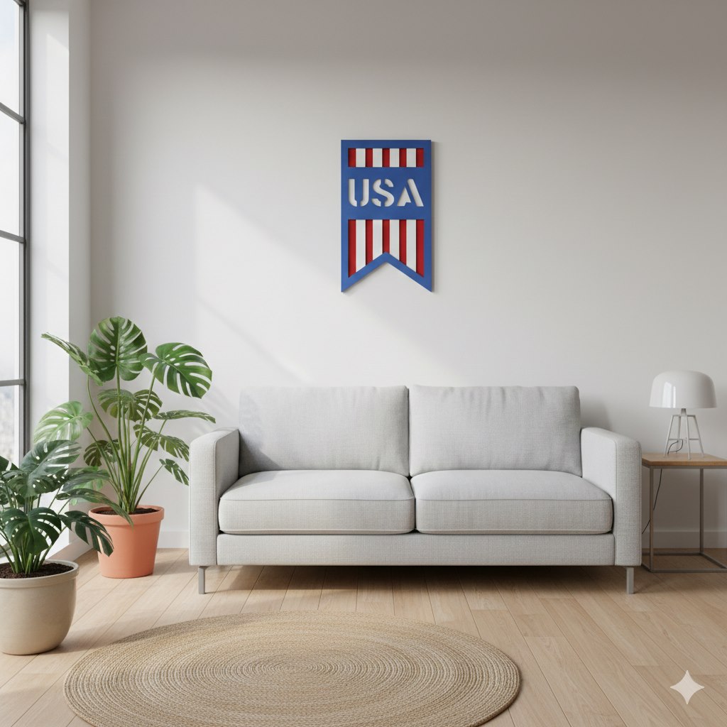 USA RIBBON BANNER View 5