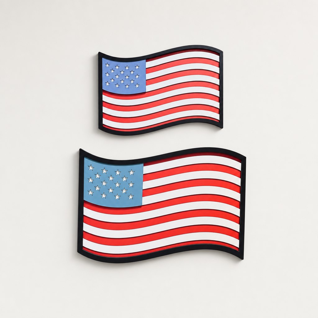 WAVING AMERICAN FLAG View 10