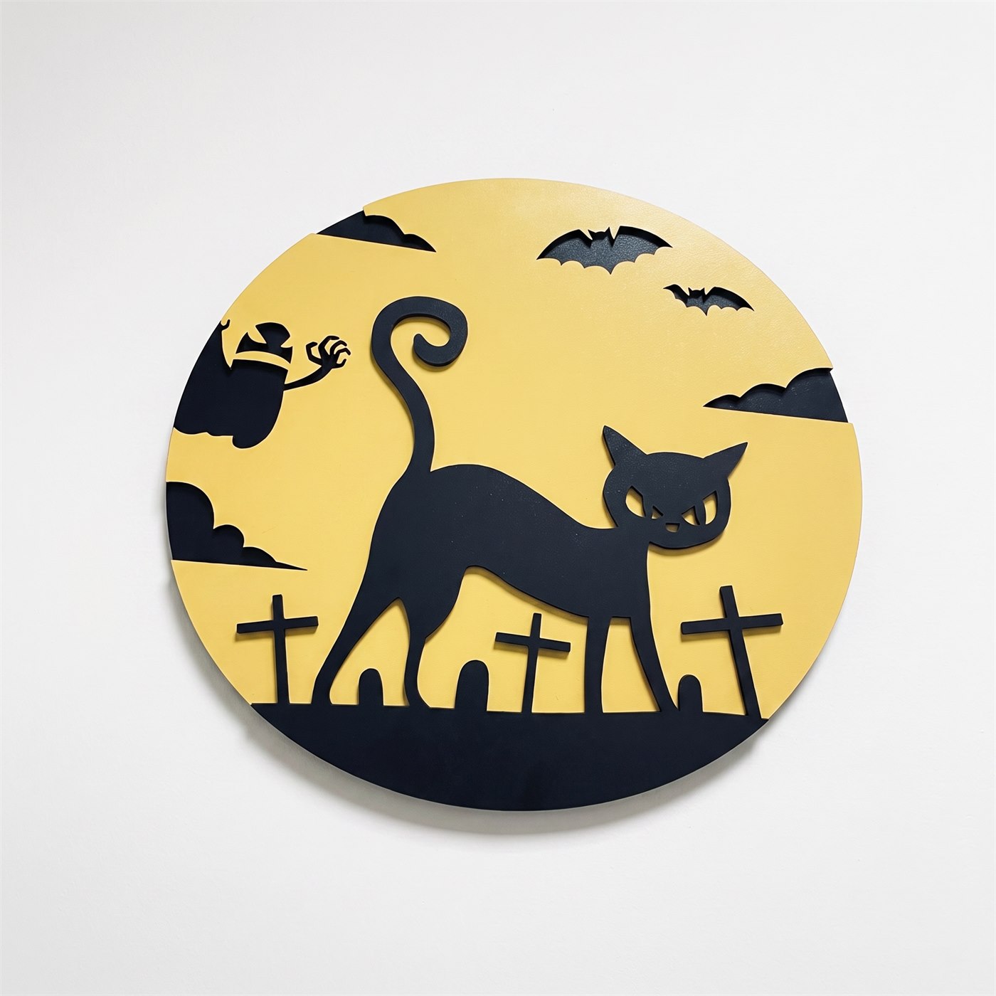 GRAVEYARD BLACK CAT View 2