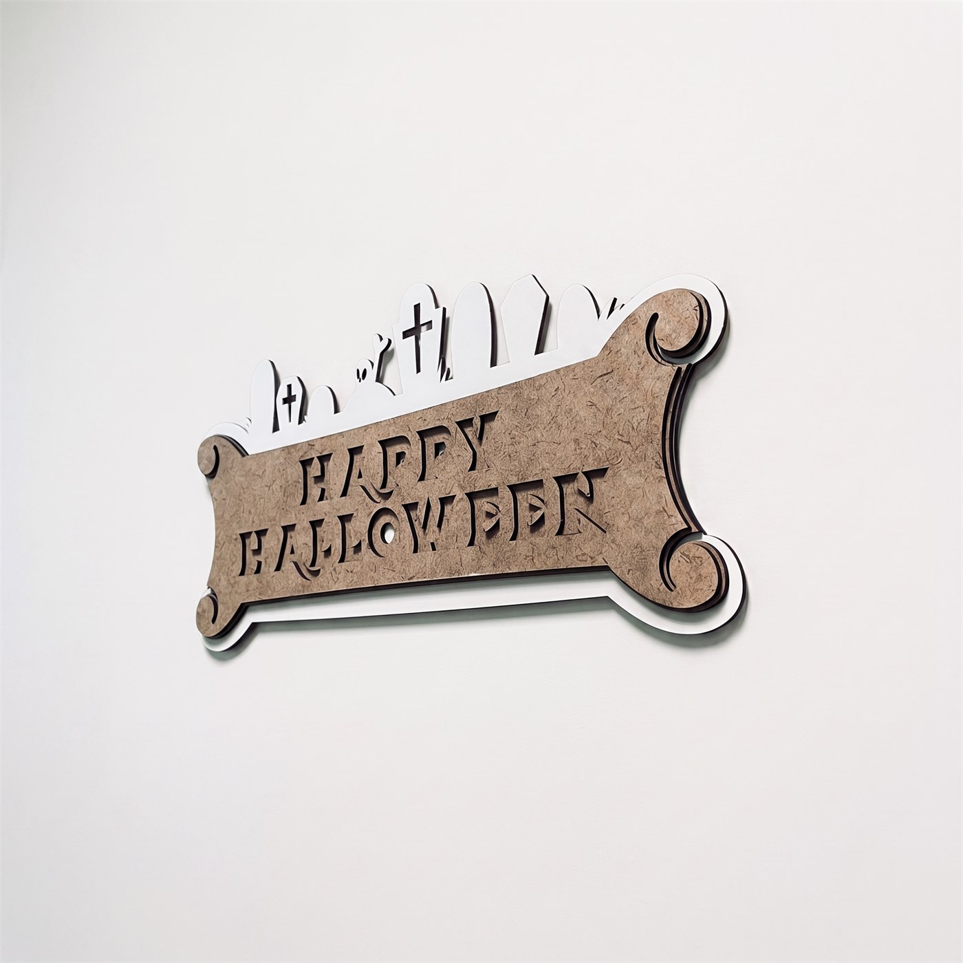 HALLOWEEN GRAVEYARD SIGN View 4