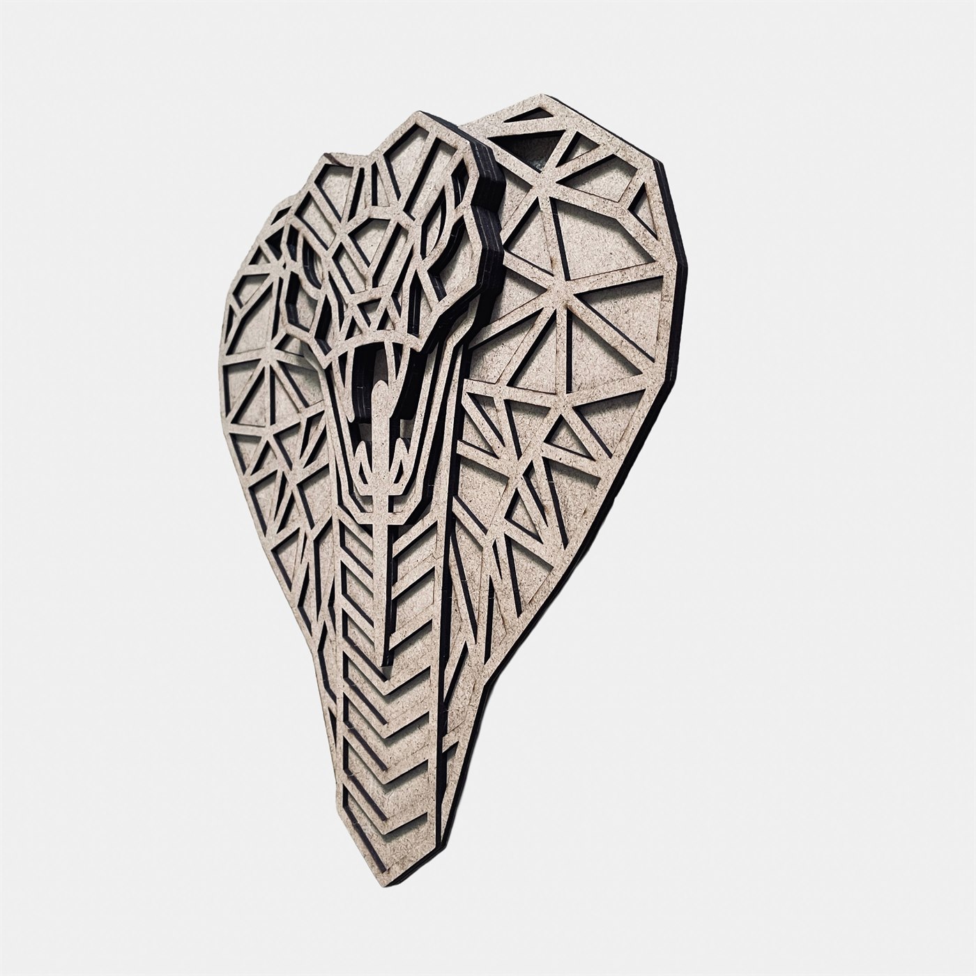 Cobra Geometry Right Profile Highlighting Shadow Interplay