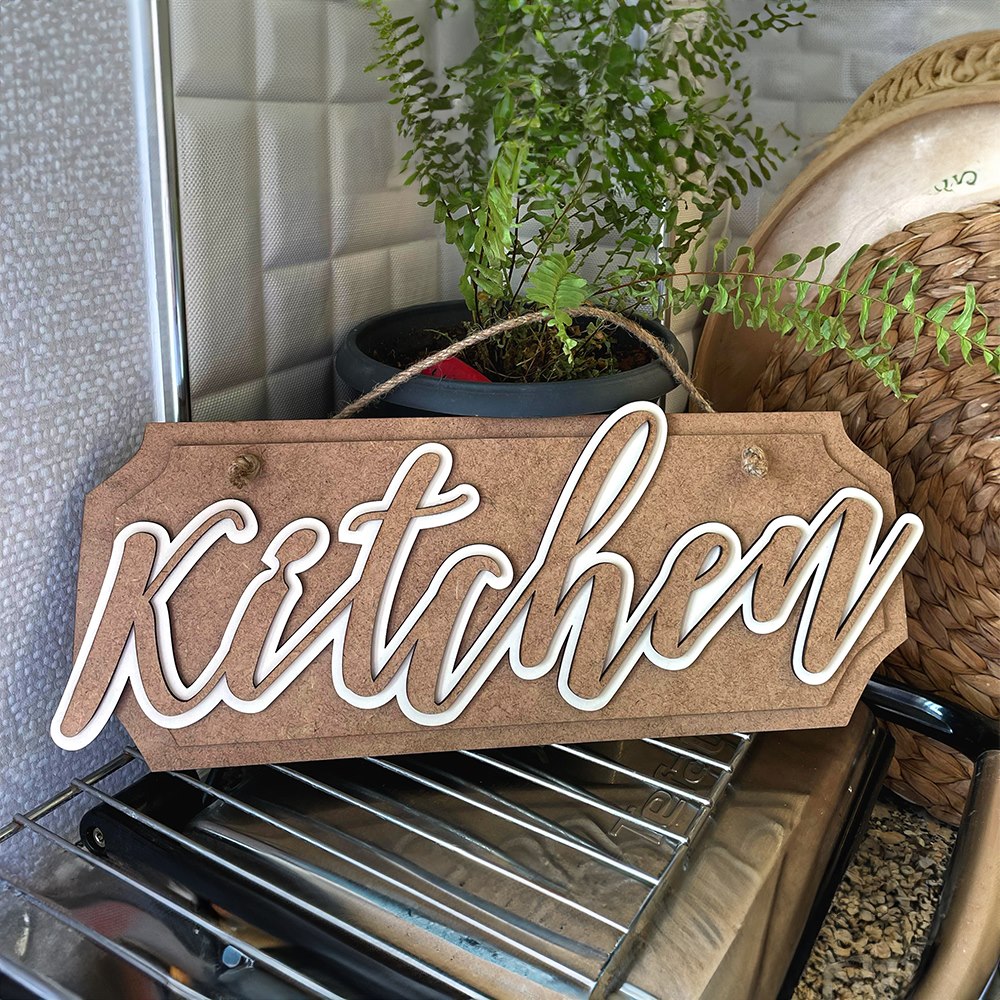 Kitchen Sign Front Elevation