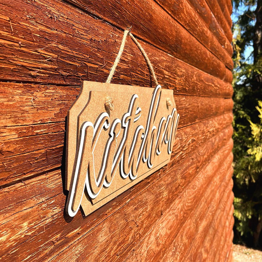 Kitchen Sign Technical Specifications