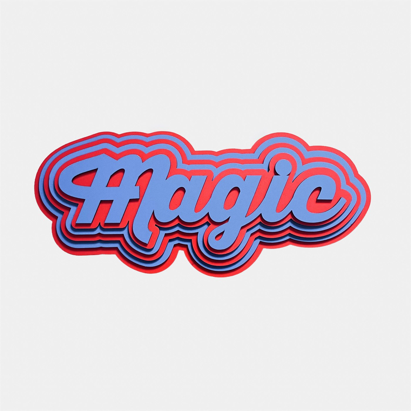 Magic Multi-Layer 3D Wooden Wall Art Front Elevation