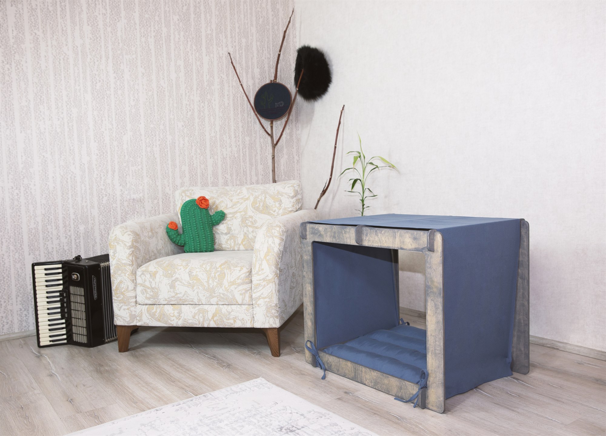 ARUV SLATE GREY Solid Baltic Birch Grain Details