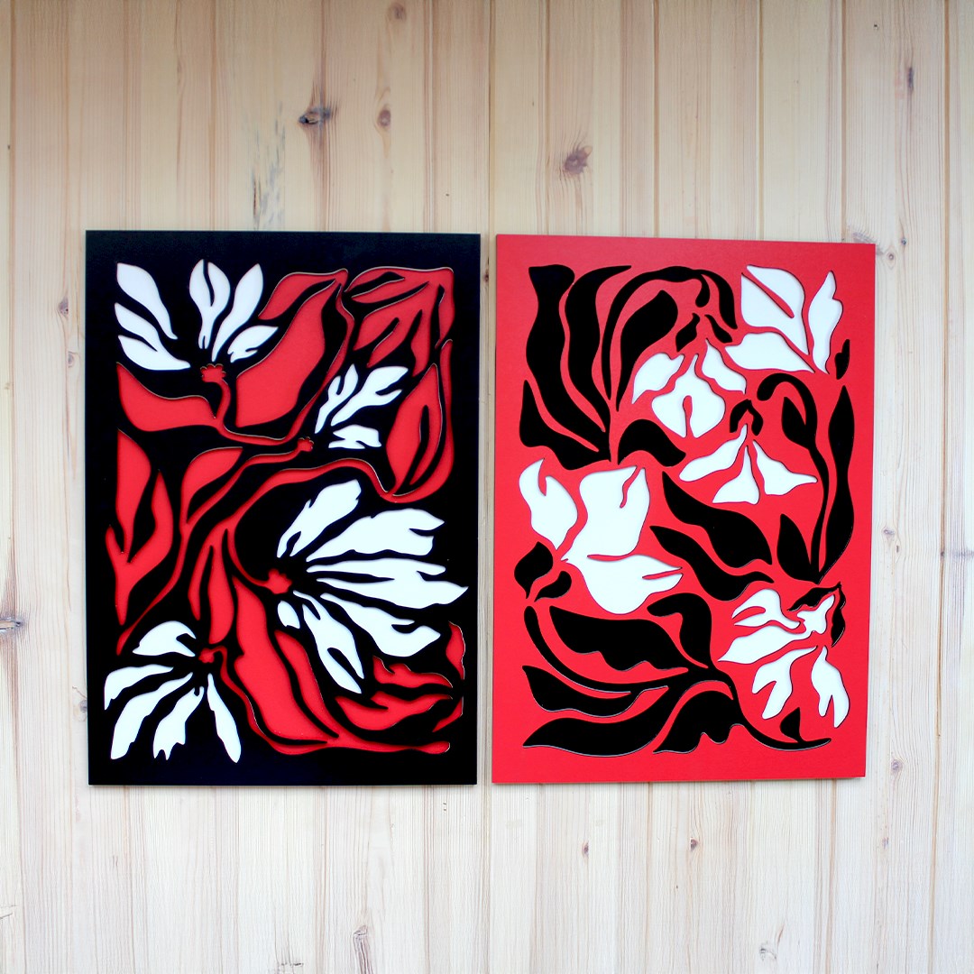 FLORAL CONTRAST DUO View 5