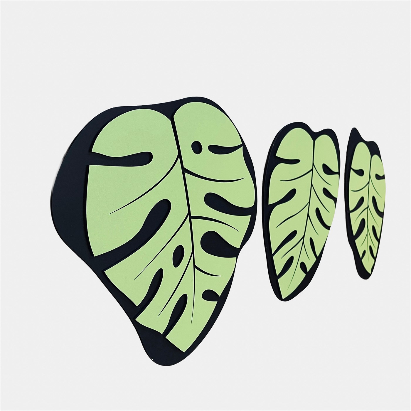 MONSTERA LEAF TRIO View 3