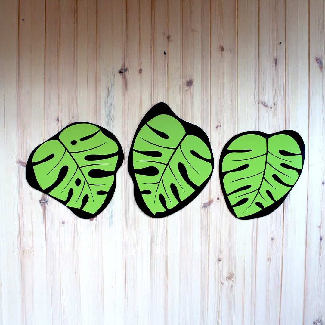 MONSTERA LEAF TRIO View 5
